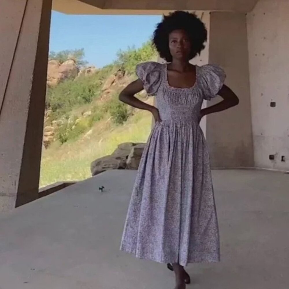 Doen Deia Dress in Petit Jardin Size Medium NWT